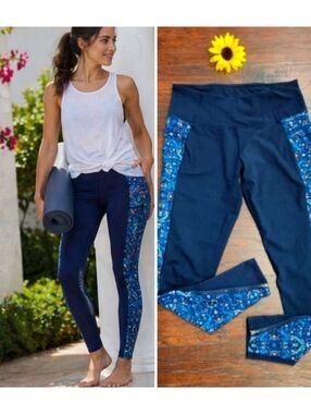 Zobha Blue LEGGINGS